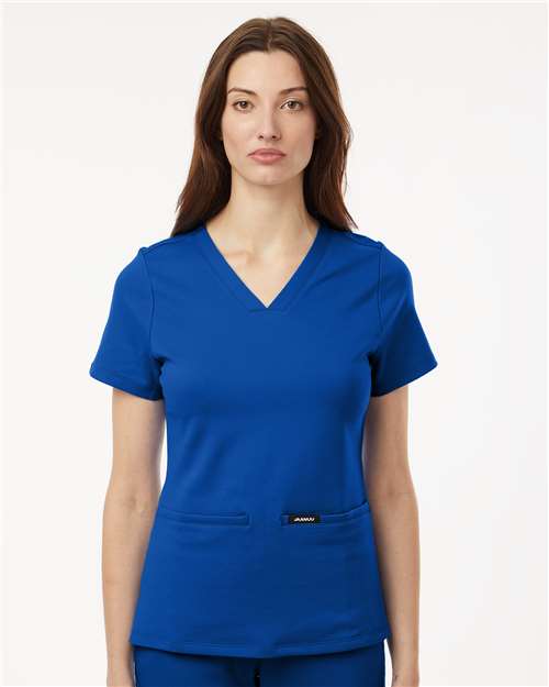 Jaanuu Women's Cesi Ultrasoft Scrub V-Neck Top