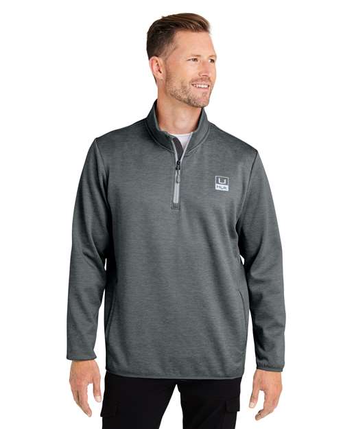 HUK Men's Coldfront+ Quarter-Zip Pullover