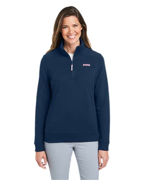 vineyard vines Women’s Collegiate Shep Quarter-Zip Sweatshirt