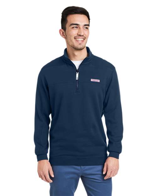vineyard vines Men's Collegiate Shep Quarter-Zip Sweatshirt