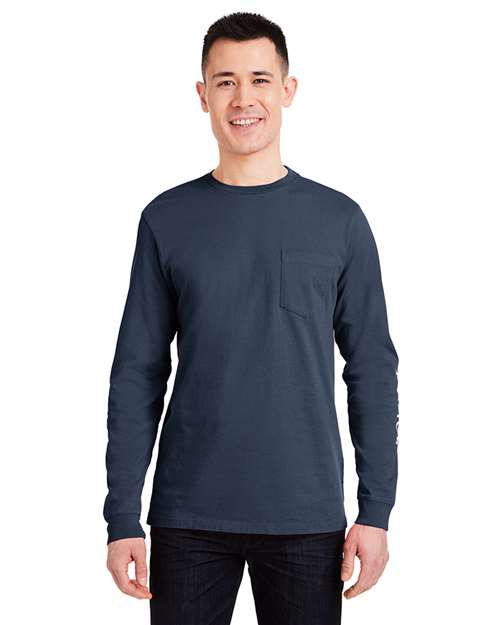 Unisex Long Sleeve Pocket T-Shirt