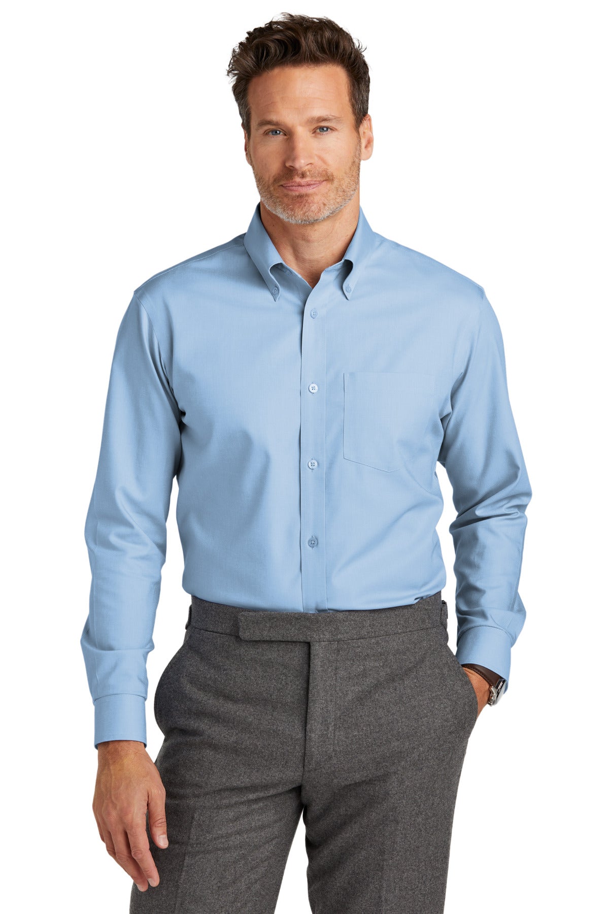 Brooks Brothers ® Wrinkle-Free Stretch Nailhead Shirt BB18002
