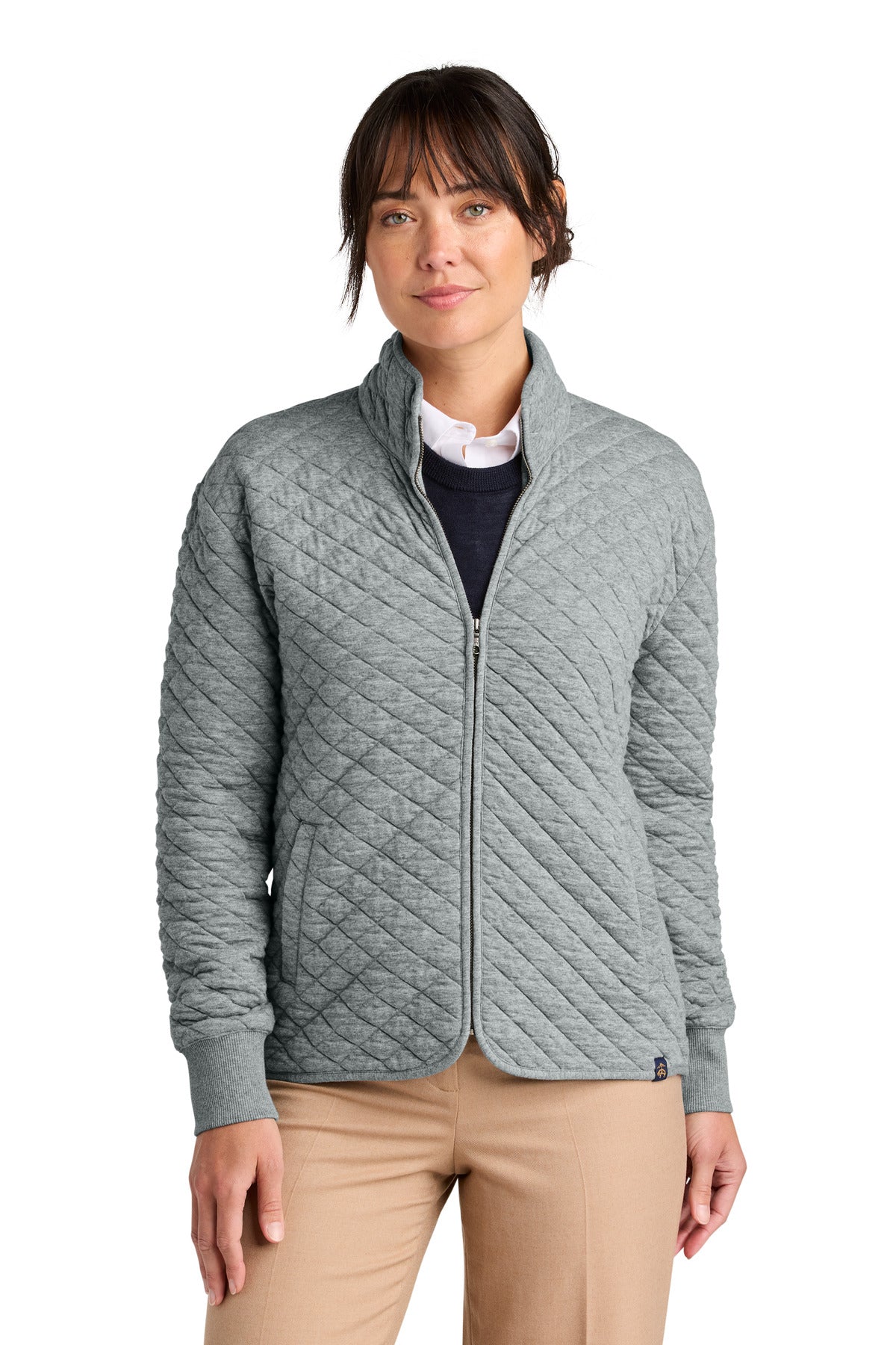 Brooks Brothers ® Women's Diamond Quilt Full-Zip BB18213
