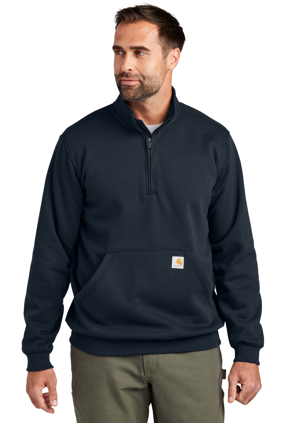 Carhartt ® Midweight 1/4-Zip Mock Neck Sweatshirt CT105294