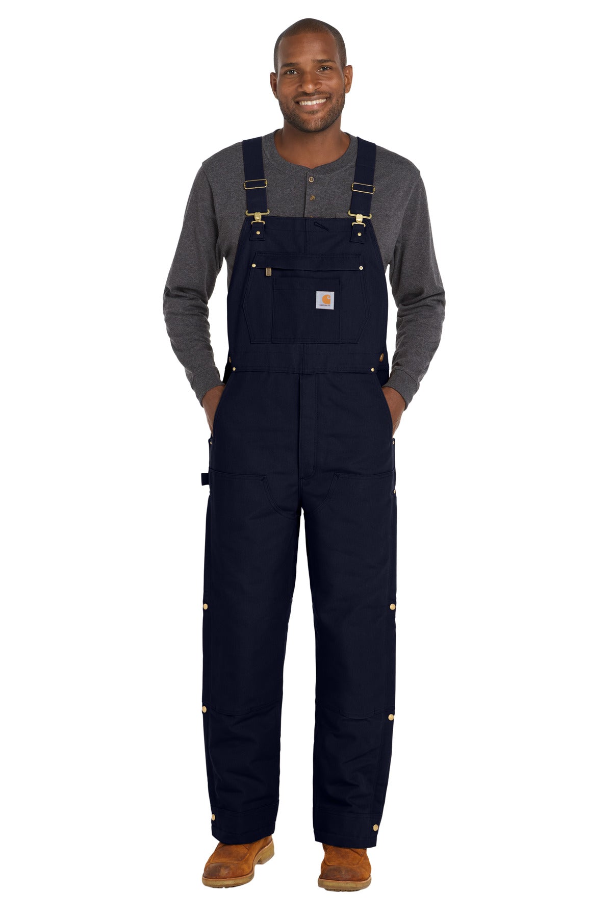 Carhartt ® Tall Firm Duck Insulated Bib Overalls CTT106672