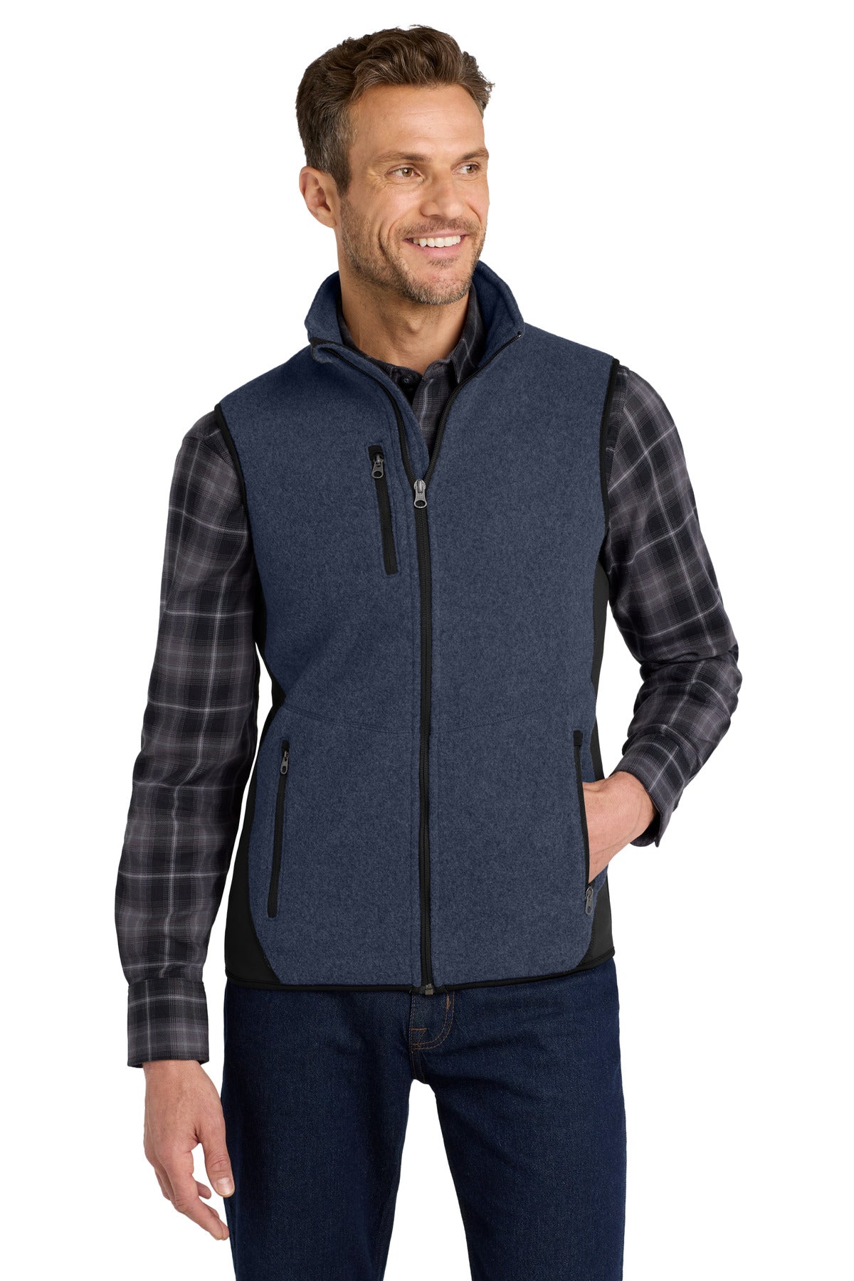 Port Authority ® R-Tek ® Pro Fleece Full-Zip Vest. F228