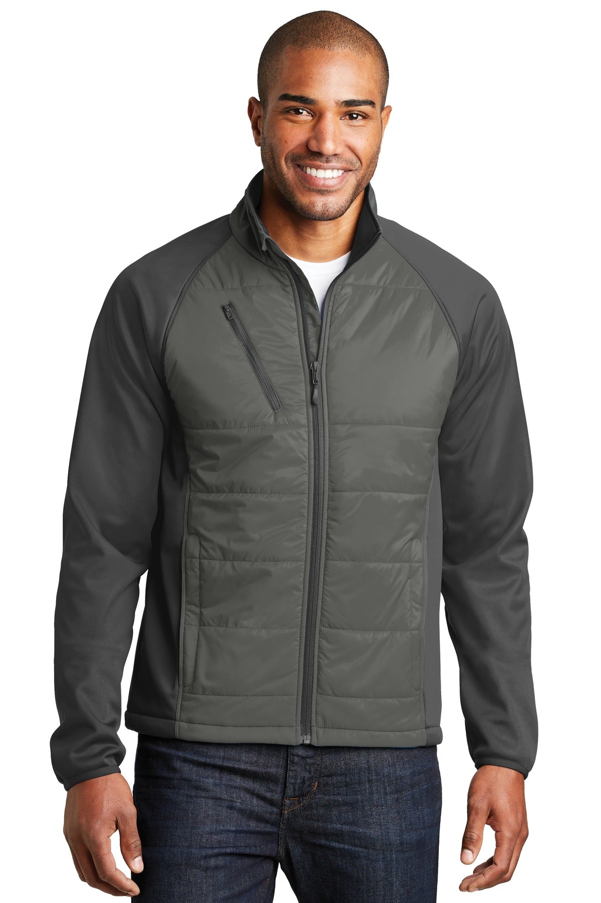 Port Authority ® Hybrid Soft Shell Jacket. J787