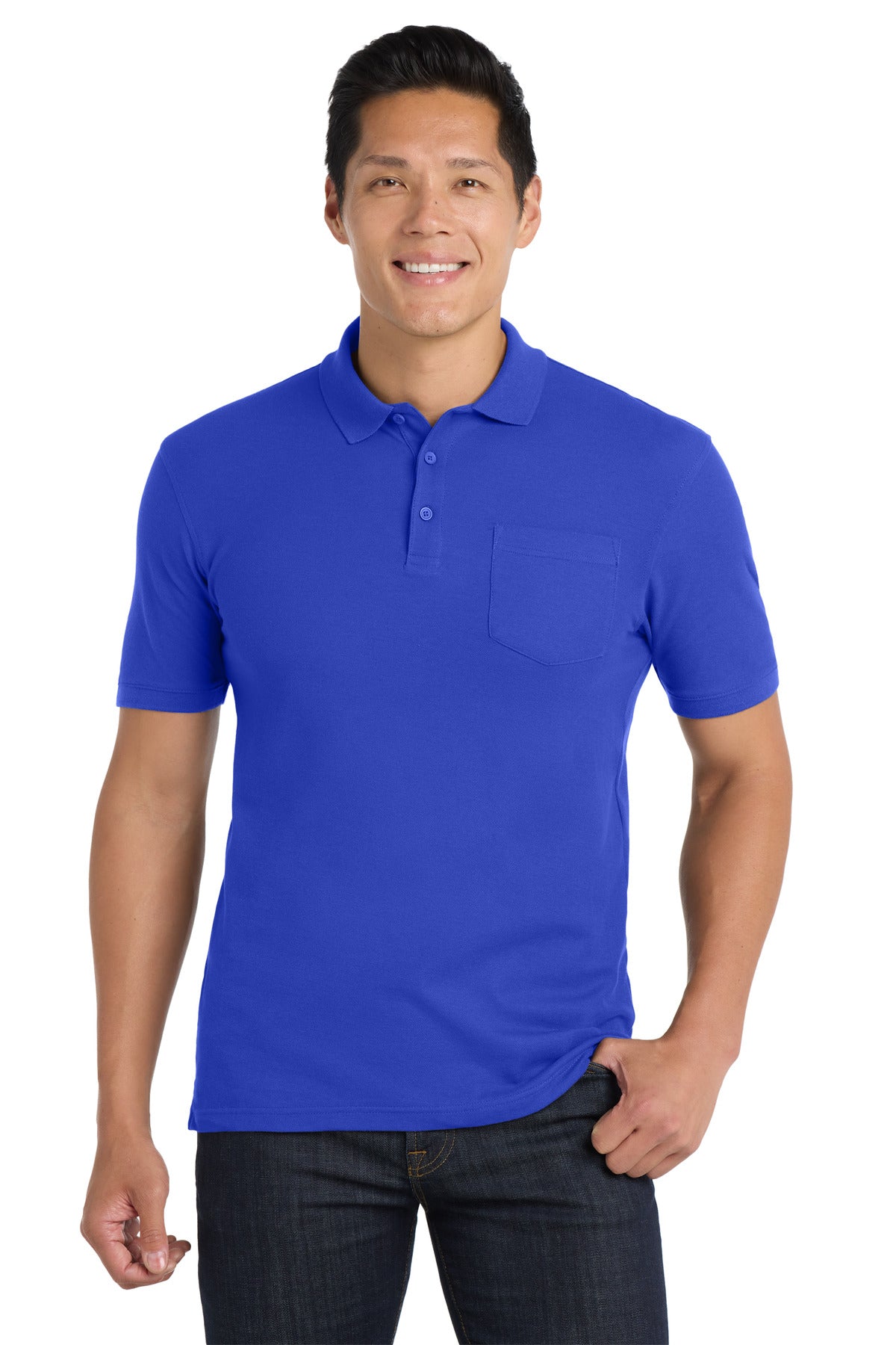 Port Authority ® Core Classic Pique Pocket Polo. K100P