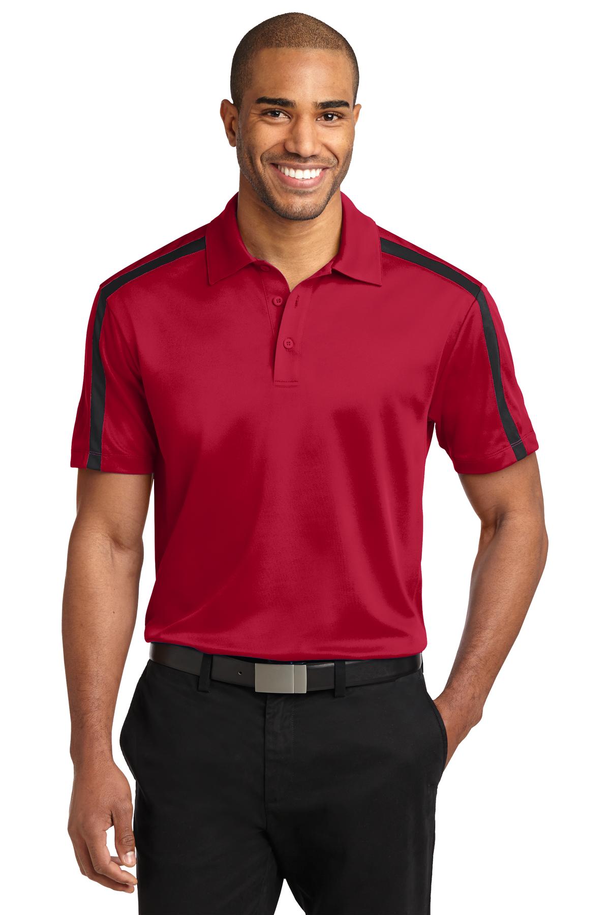 Port Authority ® Silk Touch™ Performance Colorblock Stripe Polo. K547