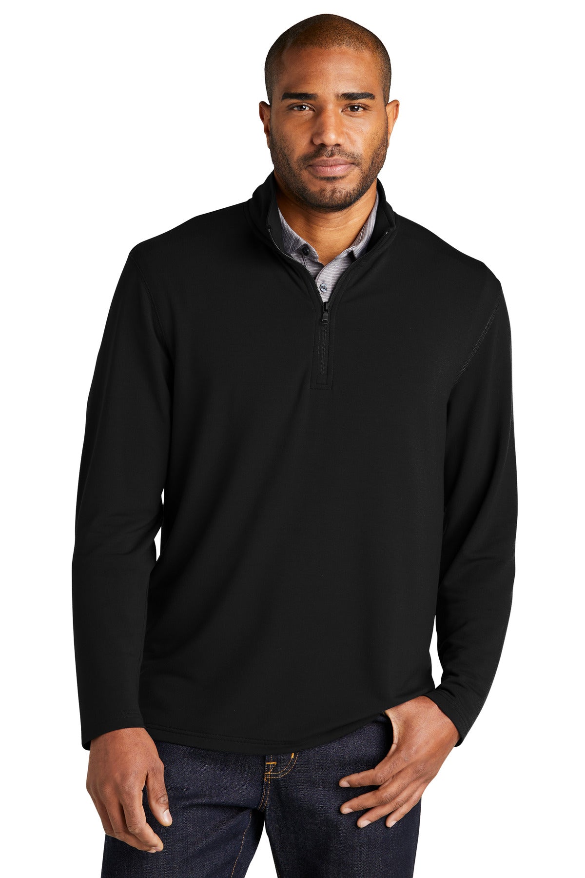 Port Authority ® Microterry 1/4-Zip Pullover K825