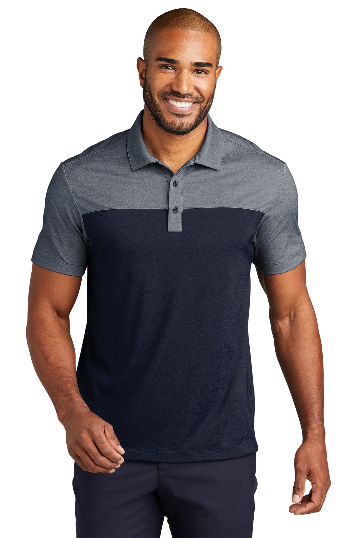 Port Authority ® Fine Pique Blend Blocked Polo K831