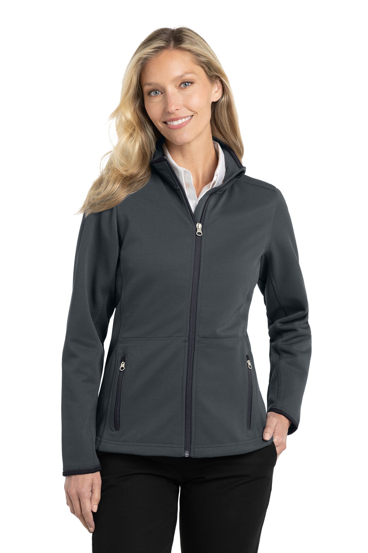 Port Authority ® Women's Pique Fleece Jacket. L222