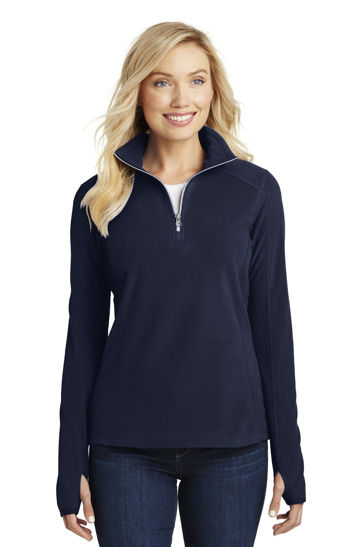 Port Authority ® Women's Microfleece 1/2-Zip Pullover. L224