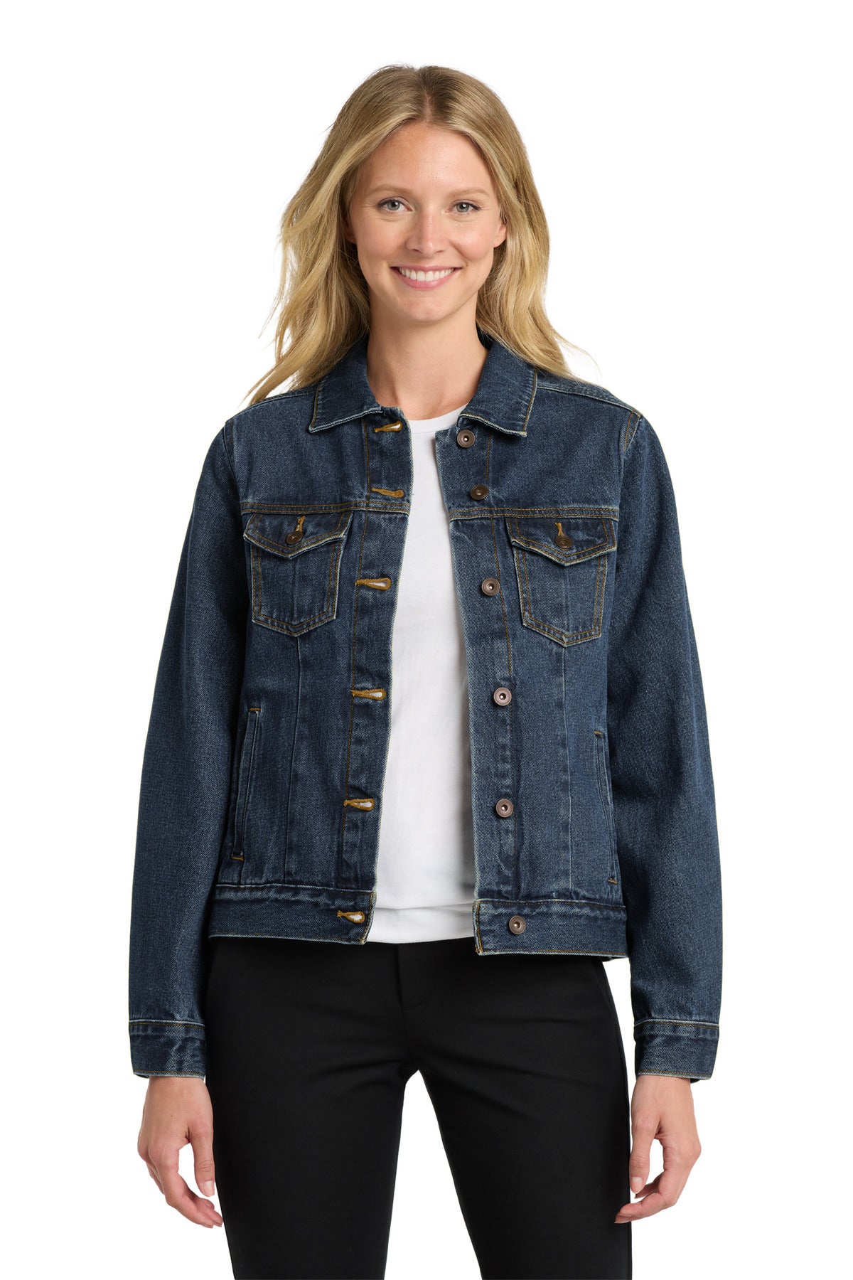 Port Authority ® Women's Denim Jacket. L7620