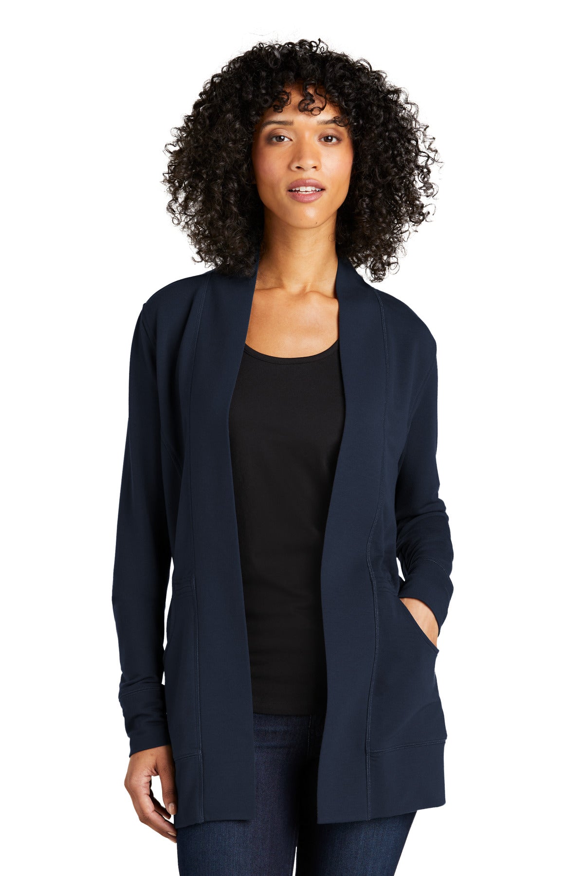 Port Authority ®; Women's Microterry Cardigan LK825