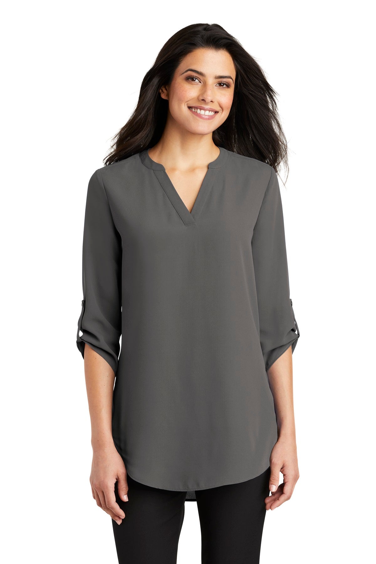 Port Authority ® Women's 3/4-Sleeve Tunic Blouse. LW701