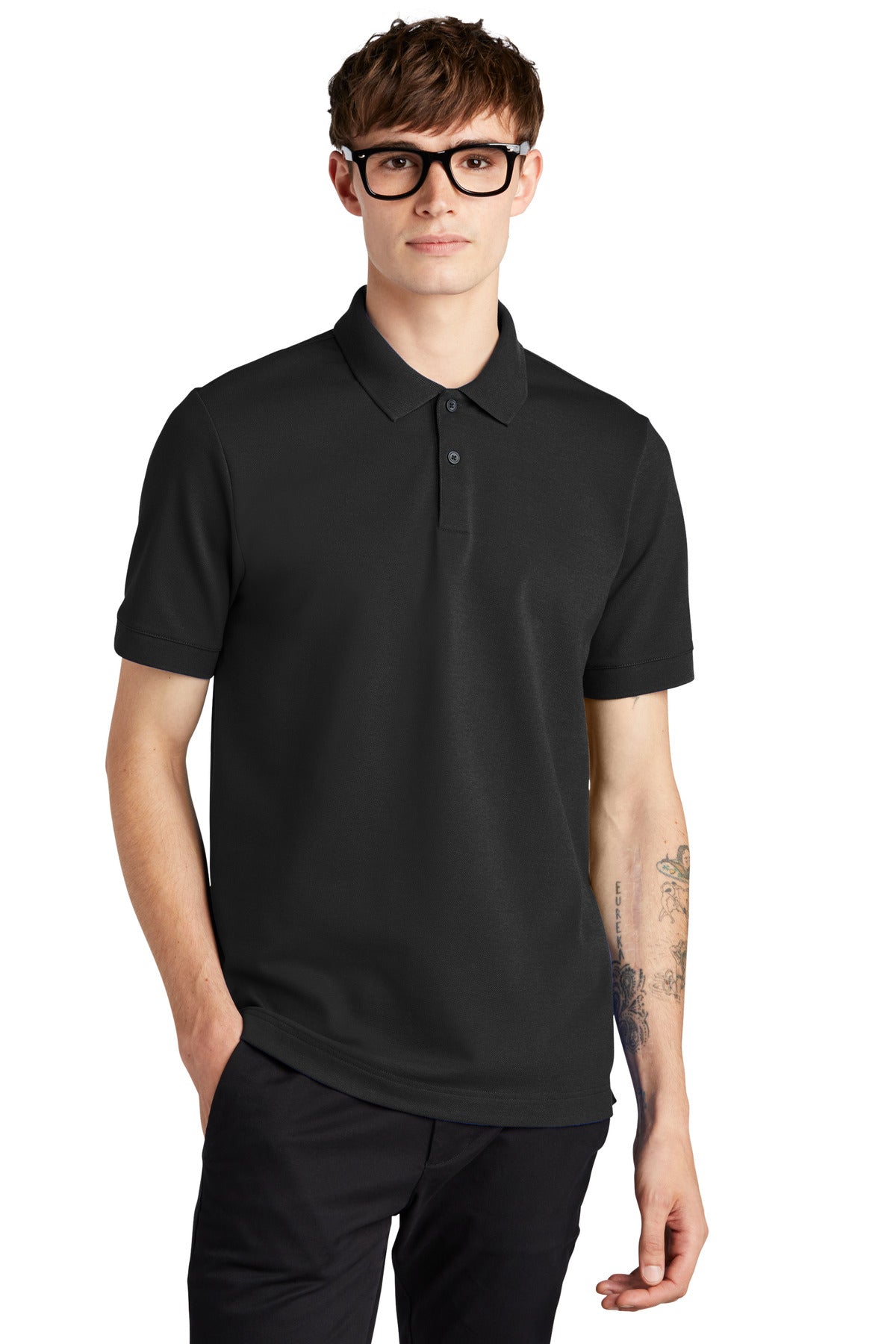 Mercer+Mettle ® Stretch Heavyweight Pique Polo MM1000