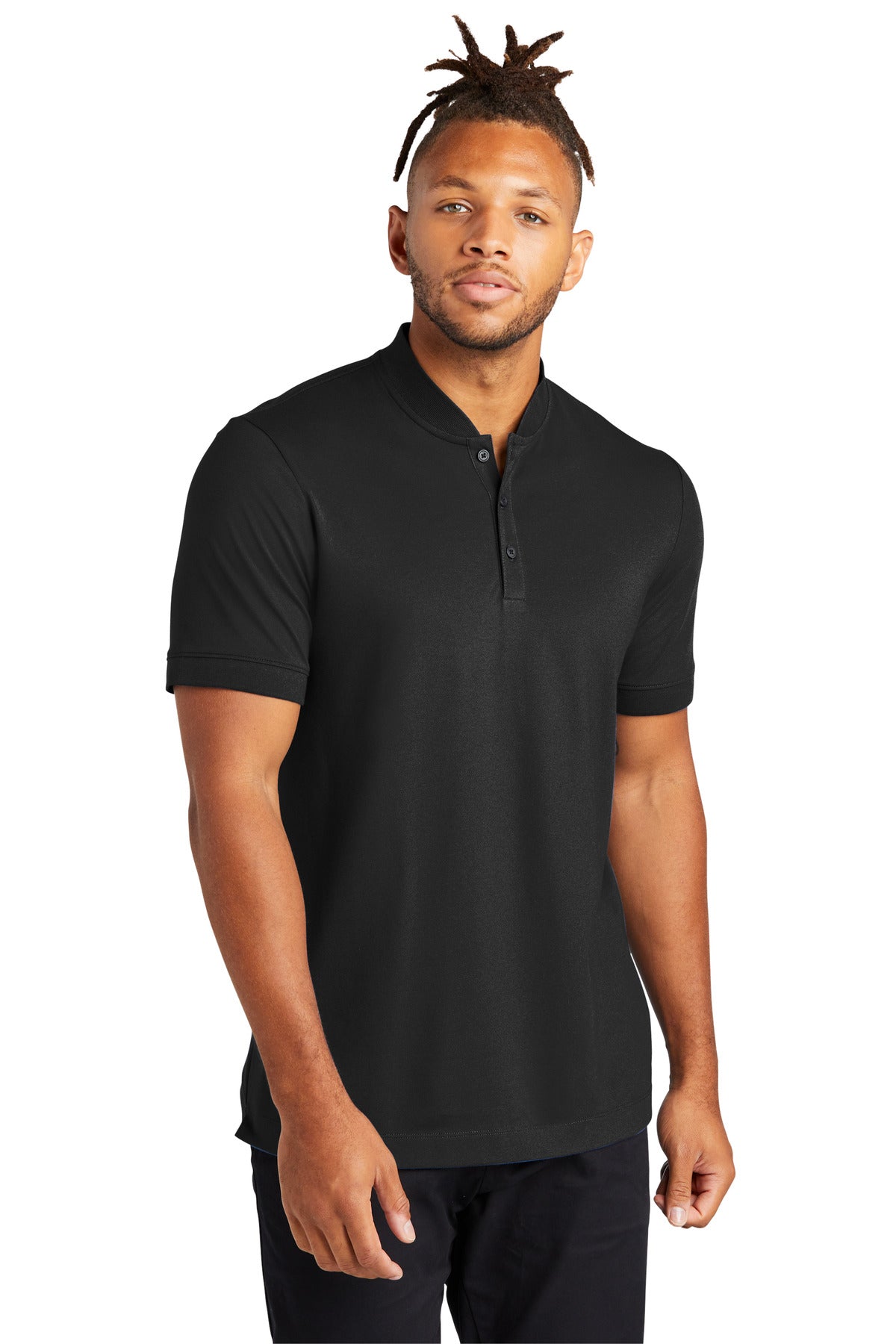 Mercer+Mettle ® Stretch Pique Henley MM1008