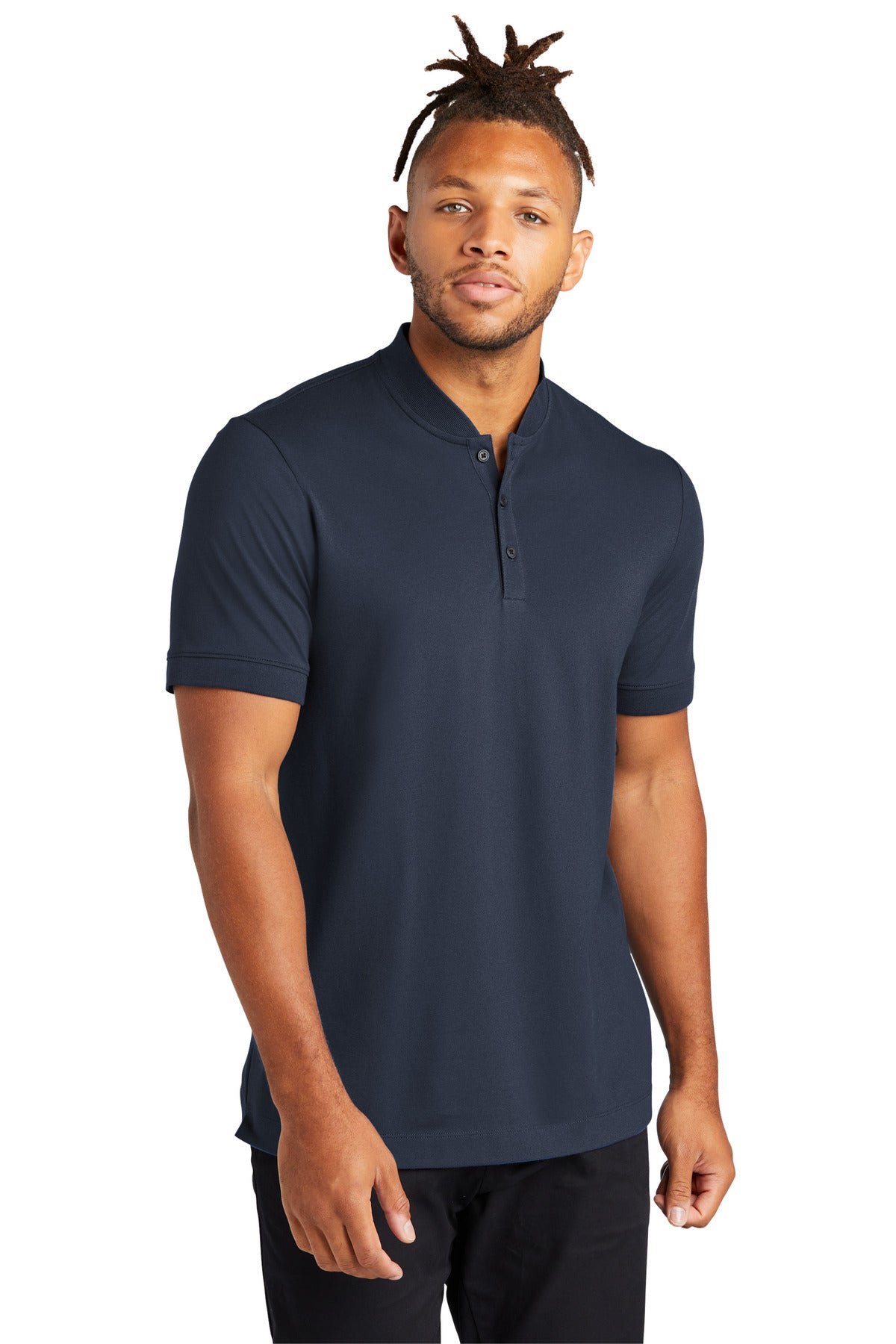Mercer+Mettle ® Stretch Pique Henley MM1008