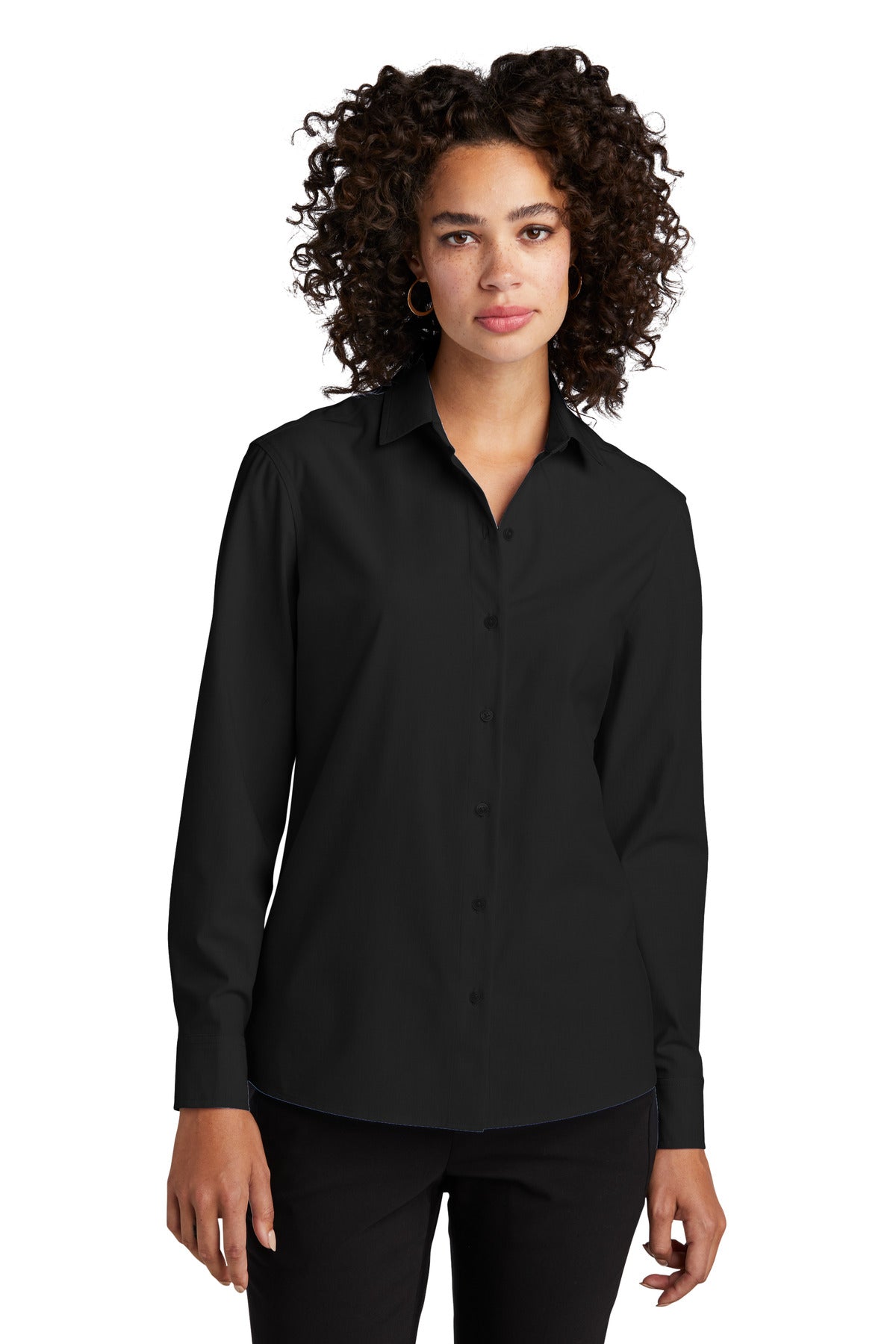 Mercer+Mettle ® Women's Long Sleeve Stretch Woven Shirt MM2001