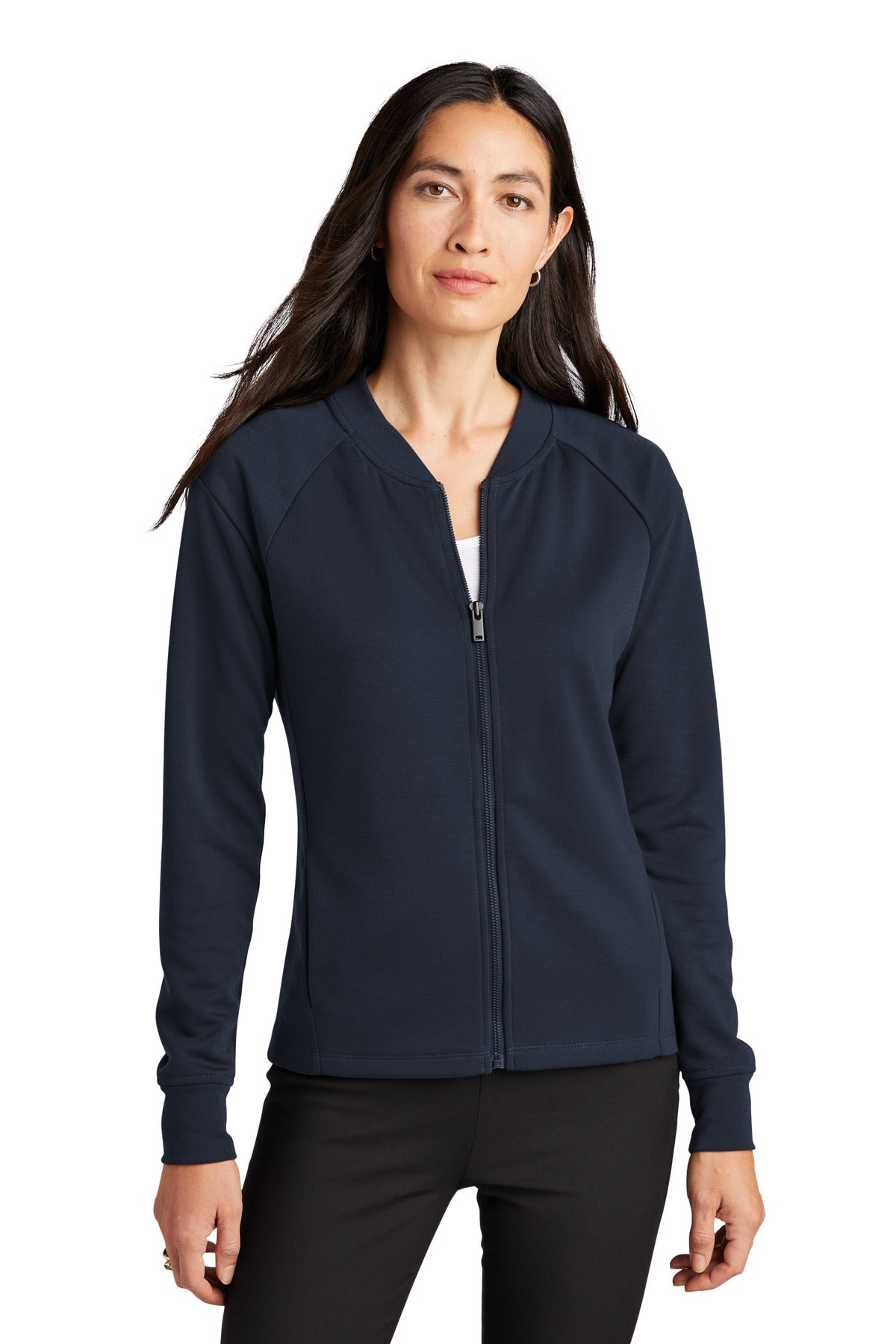 Mercer+Mettle ® Women's Double-Knit Bomber MM3001