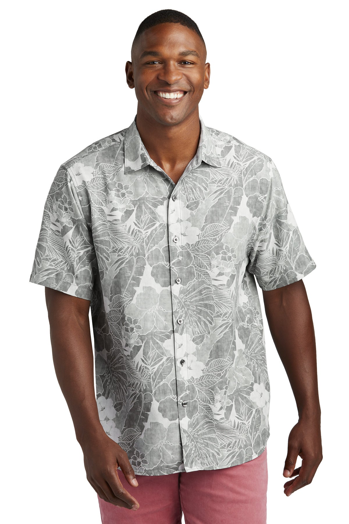 Tommy Bahama ® Coconut Point Playa Flora Short Sleeve Shirt ST325929TB