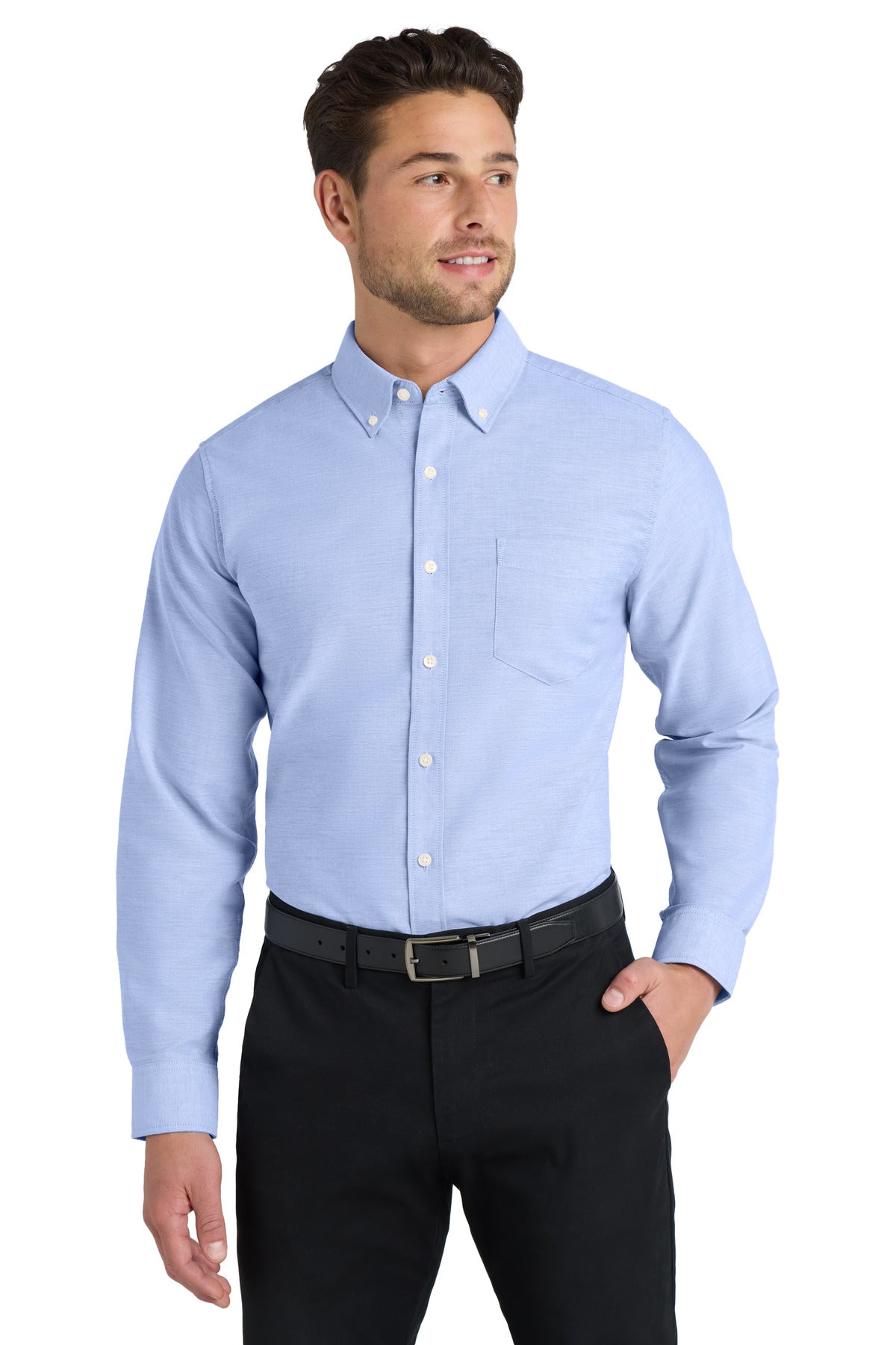 Port Authority ® Tall SuperPro ™ Oxford Shirt. TS658