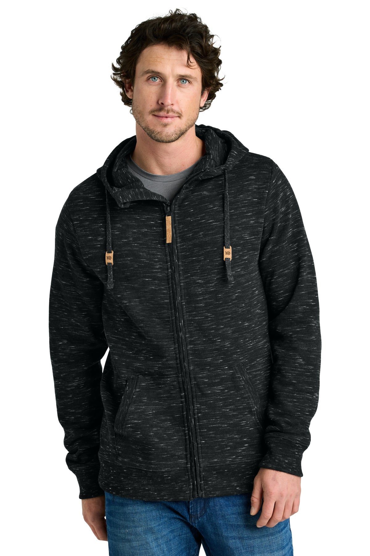 tentree ® Space Dye Fleece Full-Zip Hoodie TTCM4414