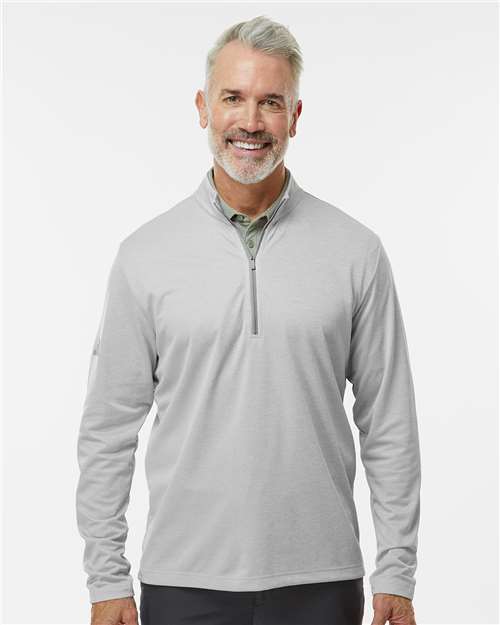 Adidas Men's Space Dyed Quarter-Zip Pullover