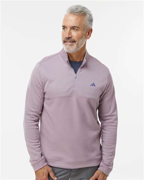 Men's Ultimate365 Textured Quarter-Zip Pullover