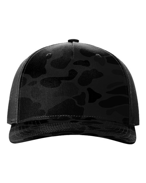 Richardson Five-Panel Printed Trucker Cap