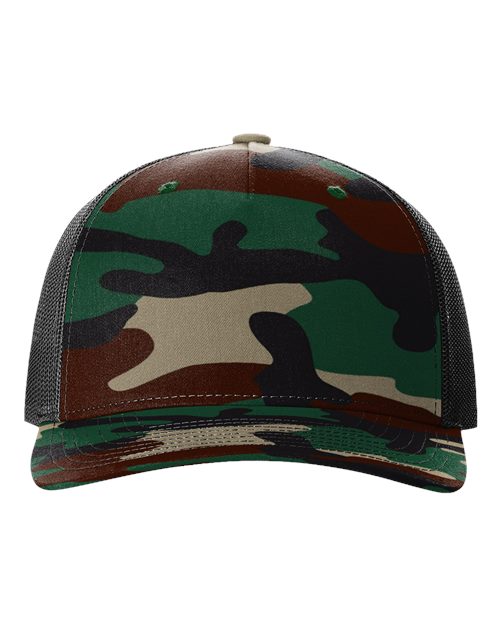 Richardson Five-Panel Printed Trucker Cap