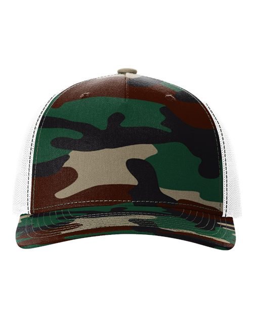 Richardson Five-Panel Printed Trucker Cap