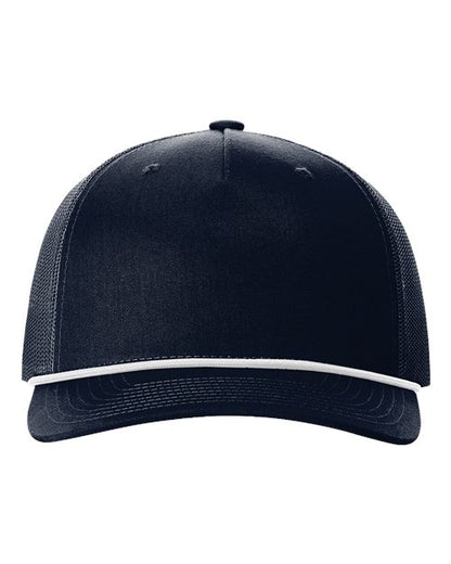 Richardson Five-Panel Trucker with Rope Cap