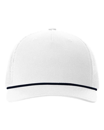 Richardson Five-Panel Trucker with Rope Cap