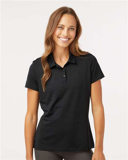 Adidas Women's Textured Stripe Polo