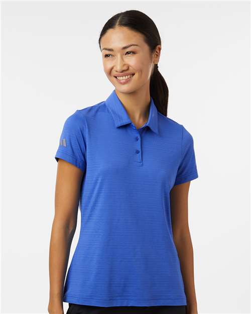 Adidas Women's Textured Stripe Polo