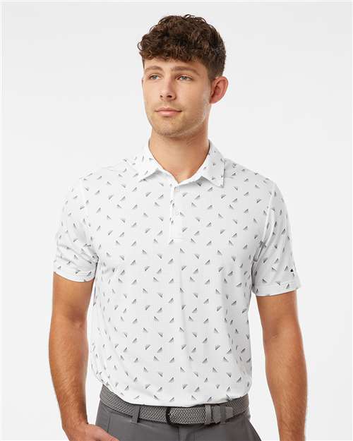 Adidas Men's Ultimate365 Mesh Print Polo