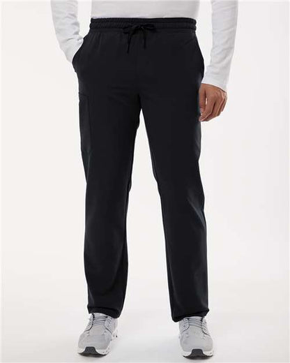 Jaanuu Men's Rhodes Everyday Straight-Leg Scrub Pants