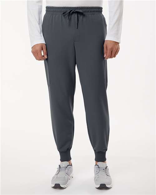 Jaanuu Men's Osmo 8-Pocket Scrub Joggers
