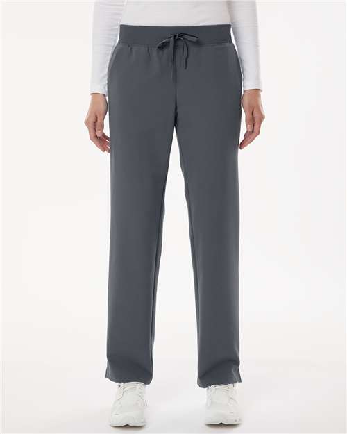 Jaanuu Women's Xenos Essential Knit-Waist Scrub Pants