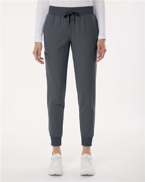 Jaanuu Women's Silex Knit-Waist Scrub Joggers