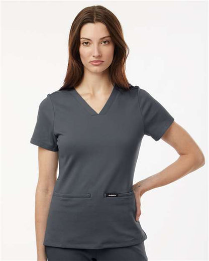 Jaanuu Women's Cesi Ultrasoft Scrub V-Neck Top