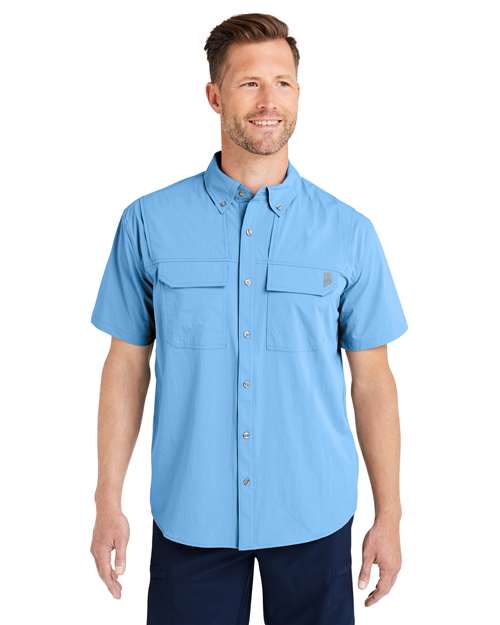 HUK Men's Creekbed Short Sleeve Shirt