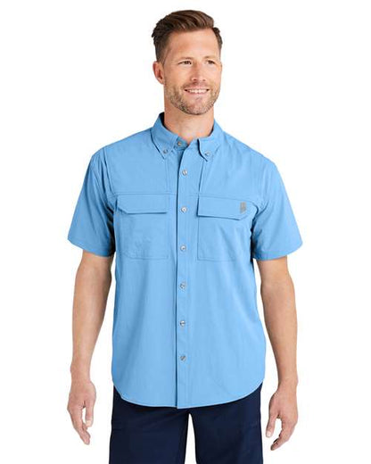 HUK Men's Creekbed Short Sleeve Shirt