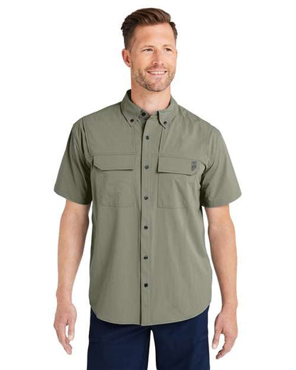 HUK Men's Creekbed Short Sleeve Shirt