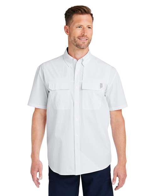 HUK Men's Creekbed Short Sleeve Shirt