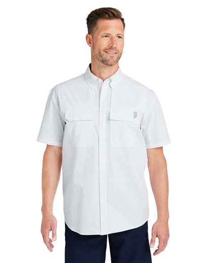 HUK Men's Creekbed Short Sleeve Shirt