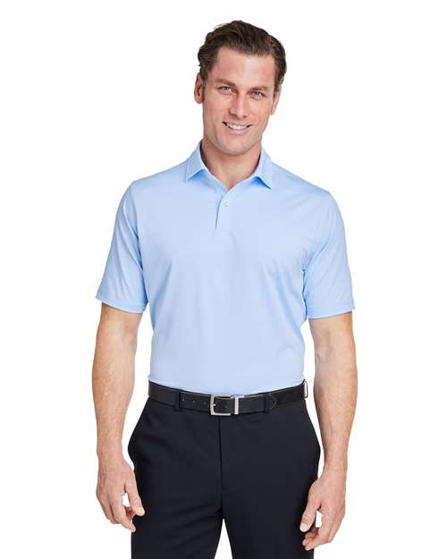 Fairway & Greene Men's USA Made Mini Stripe Tech Polo