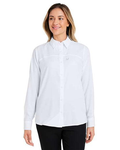 HUK Women's Tide Point Long Sleeve Shirt